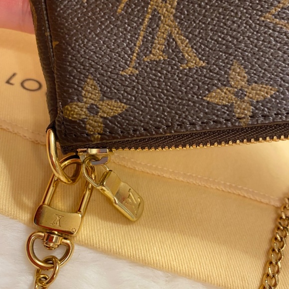 Authentic Louis Vuitton Christmas edition mini Pochette accessories Cable Cart - Picture 3 of 6